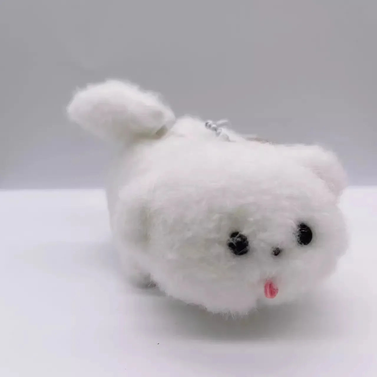 Chill-Out Puppy Dog Plush Toy Tiny Tail-Wagging Joy in Your Pocket