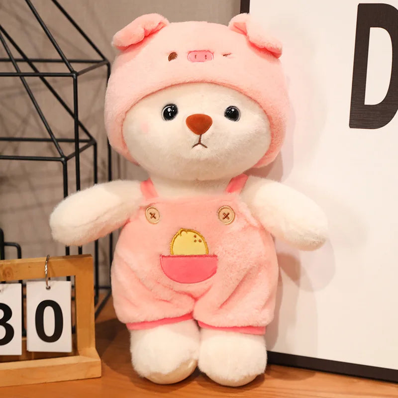 Kawaii Giant Bear Cosplay Panda Doll Creative Plush Toy Cartoon Zoo Animal Plushie
