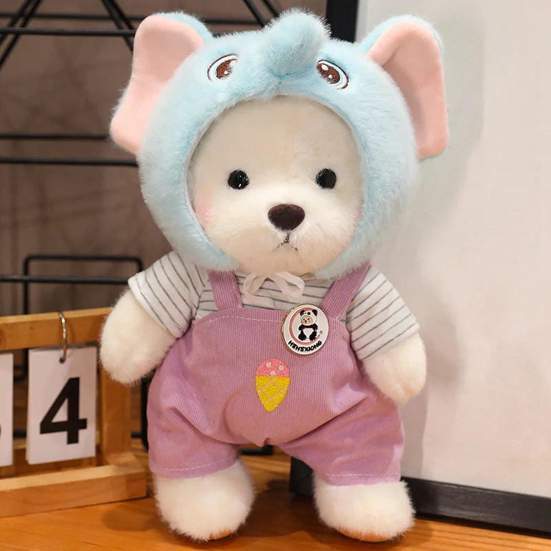 Kawaii Giant Bear Cosplay Panda Doll Creative Plush Toy Cartoon Zoo Animal Plushie