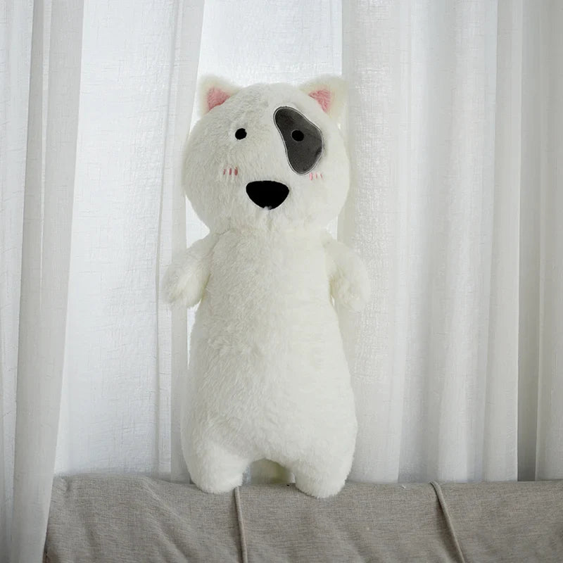 Kawaii Siamese Cat Plush Toy Long Oblong Orange Black Kitten Cats Nap Sleep
