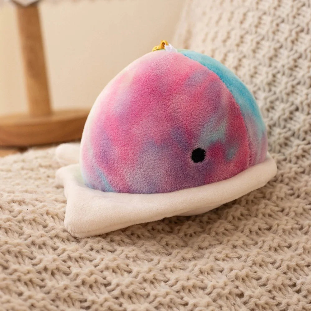 Plush Toy Marine Life Ray Fish Keychain  Cartoon Fish Plush Doll Kawaii