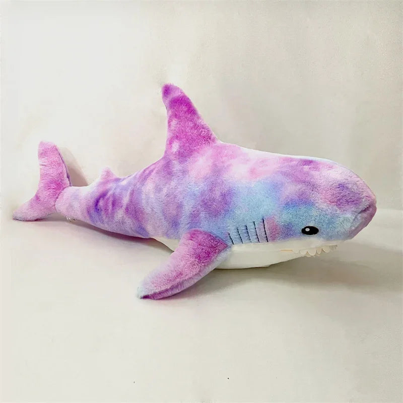 Stuffed Lifelike Shark Plush Toy Stuffed Headed Shark Fierce Sea Animals