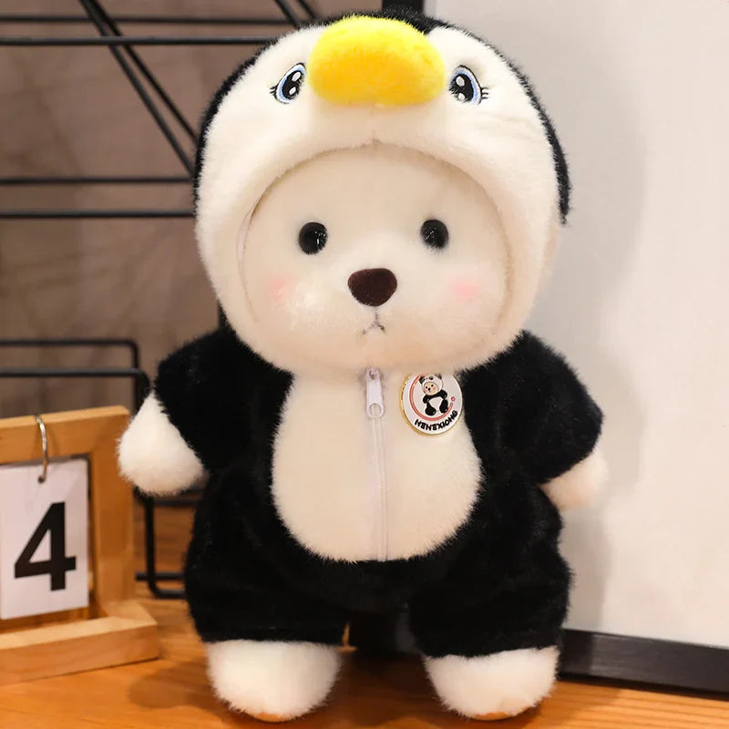 Kawaii Giant Bear Cosplay Panda Doll Creative Plush Toy Cartoon Zoo Animal Plushie