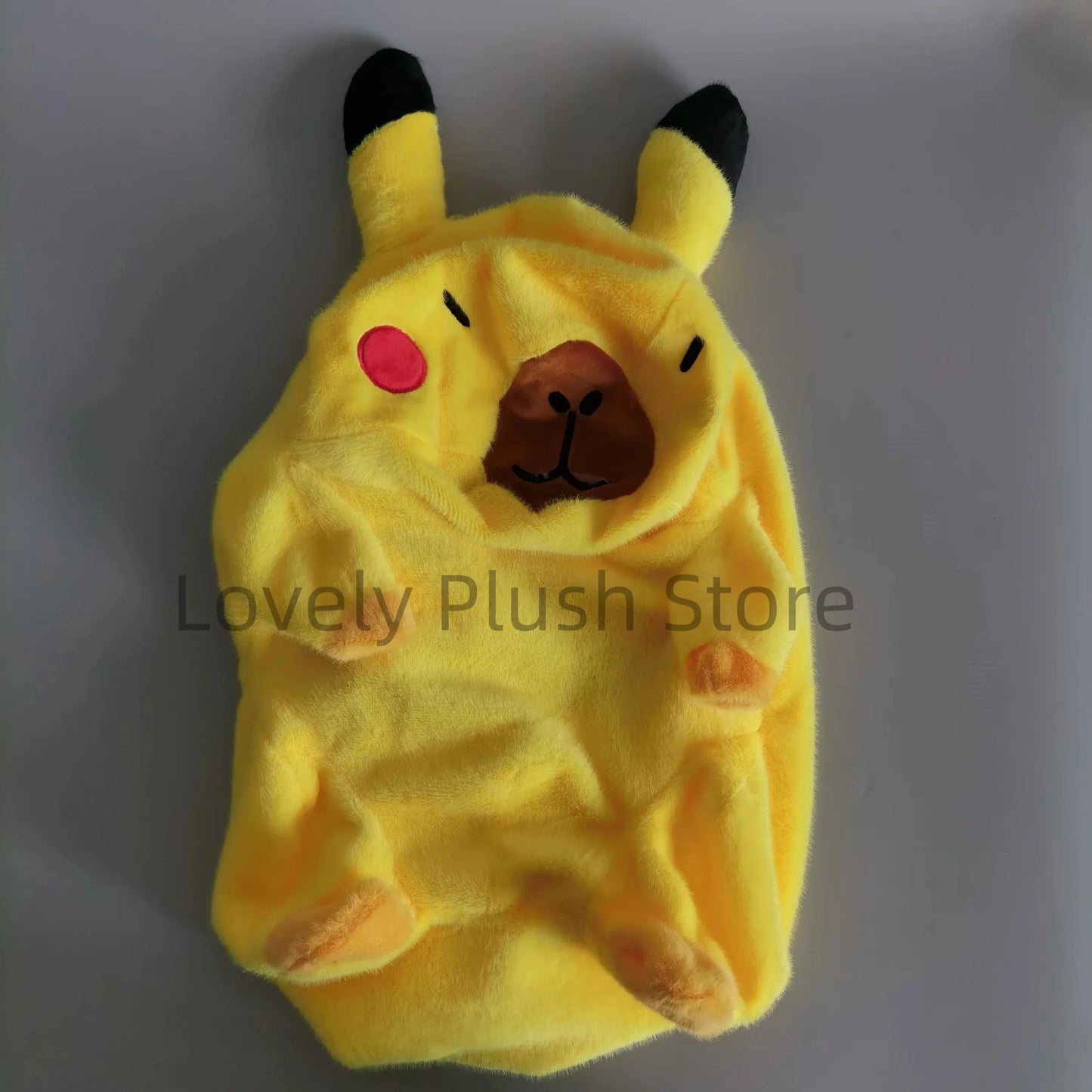 Kawaii Pokémon Pikachu Plush Toy – Transforming Capybara Soft Doll for Kids