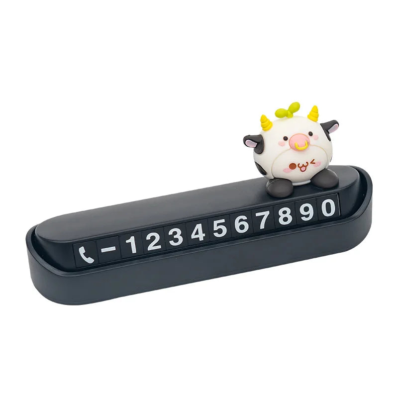Cartoon Car Air Freshener Solid Perfume – Cute Scent Diffuser for Car Interiors