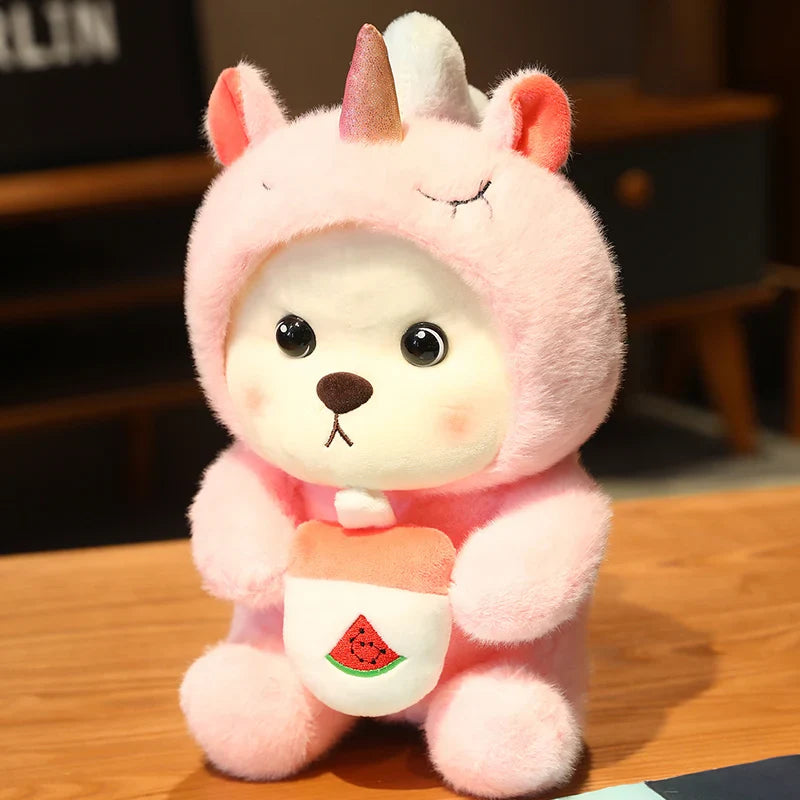 Kawaii Giant Bear Cosplay Panda Doll Creative Plush Toy Cartoon Zoo Animal Plushie