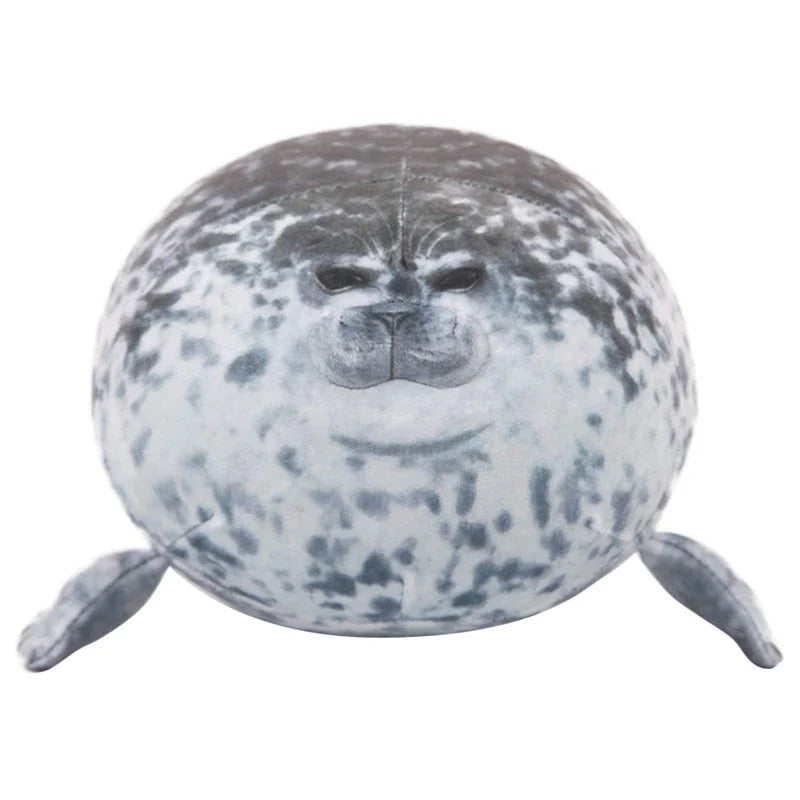 Seal Plush Pillow, Chubby Seal Pillow, Cute Plush Animal Pillow Toy, birthday Gift
