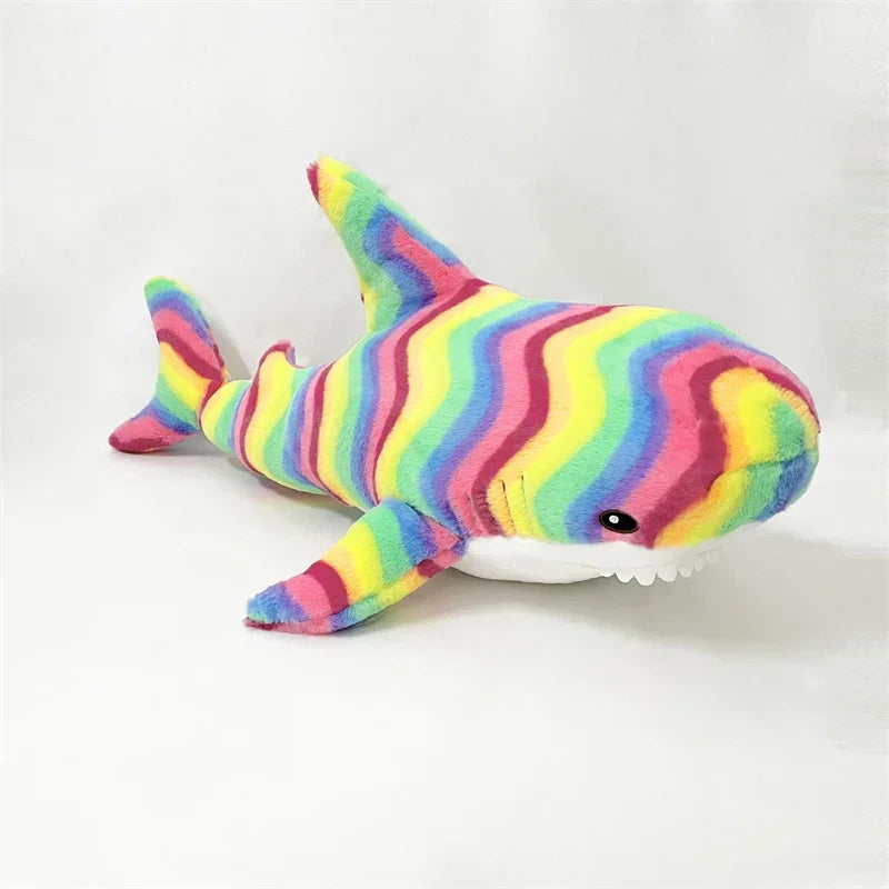 Stuffed Lifelike Shark Plush Toy Stuffed Headed Shark Fierce Sea Animals