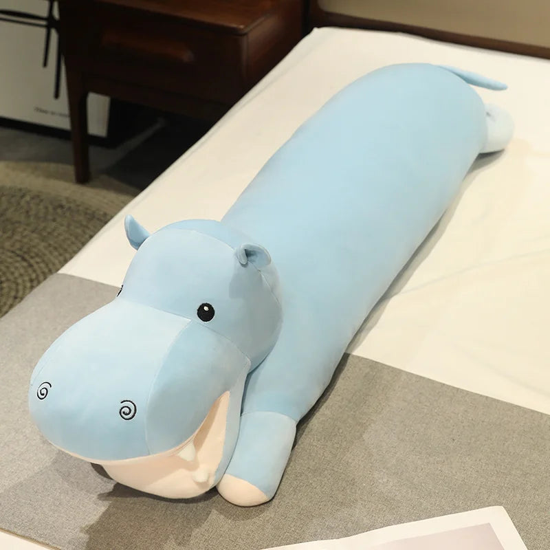 Giant Soft Hippo Plush Toy – A Huggable Gentle Giant for Every Age