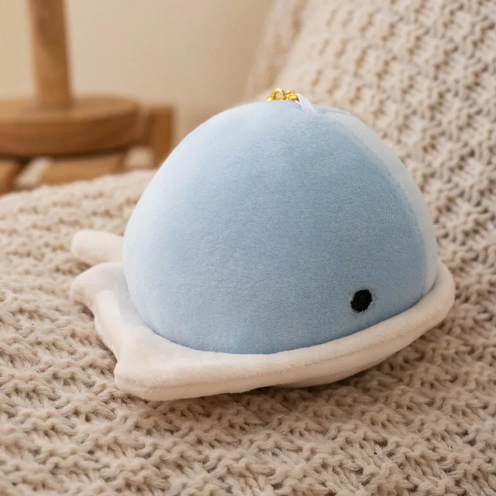 Plush Toy Marine Life Ray Fish Keychain  Cartoon Fish Plush Doll Kawaii