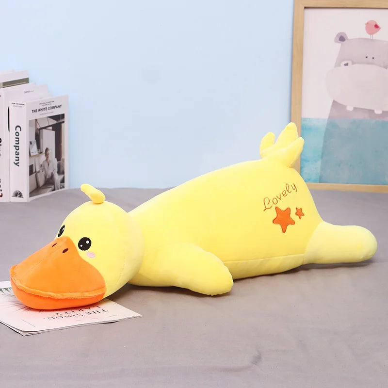 cute large mollusk plush toy doll unicorn dinosaur duck cow shiba inu animal pillow