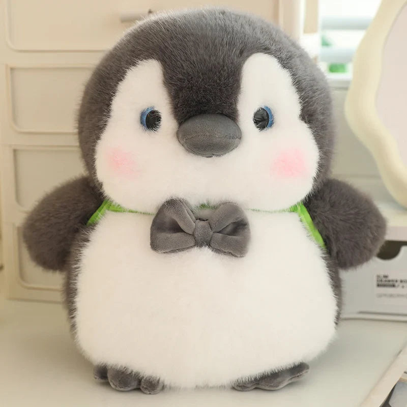Lovely Hairy Penguin Plush Toy – Soft Stuffed Cartoon Penguin for Kids and Room Decor