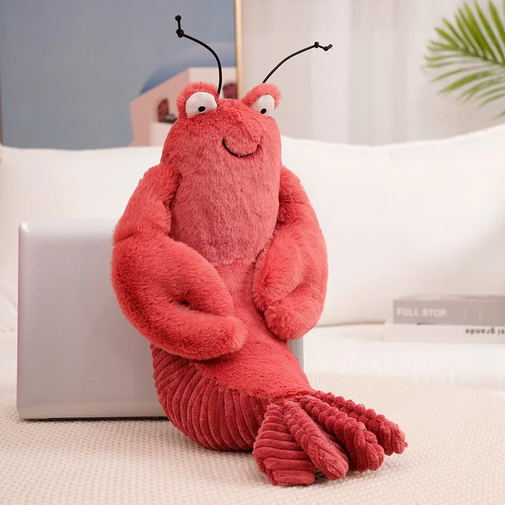 Interesting Simulation Sea Animal Lobster Crab Stuffed Short Hair Soft Baby Plush