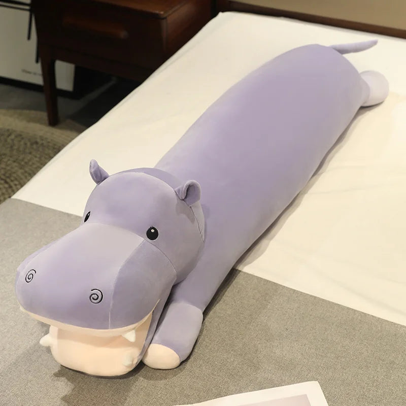 Giant Soft Hippo Plush Toy – A Huggable Gentle Giant for Every Age