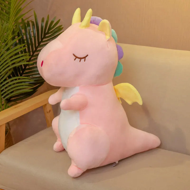 Stuffed Dinosaur Plush Toy – Soft, Huggable Prehistoric Pal for Kids