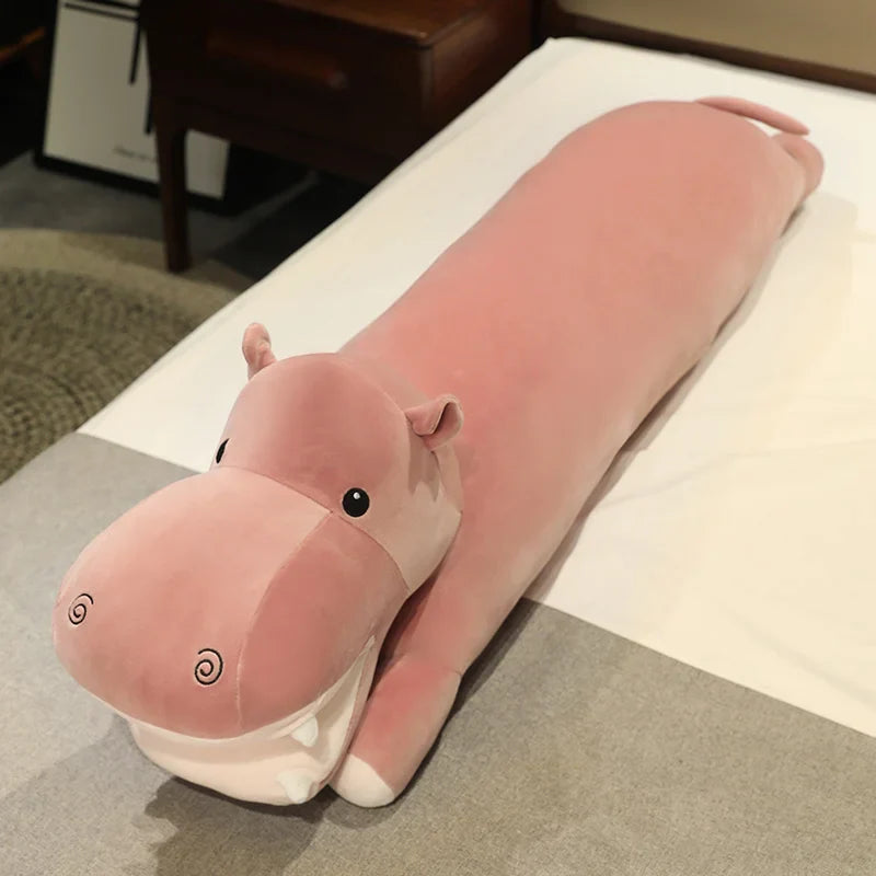 Giant Soft Hippo Plush Toy – A Huggable Gentle Giant for Every Age