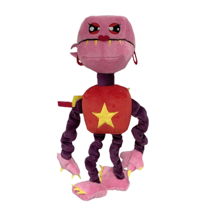 New Boxy Boo Toy Red Robot Paragraph Plush Pluszaki Cute Room Décor For Kids Children Toys