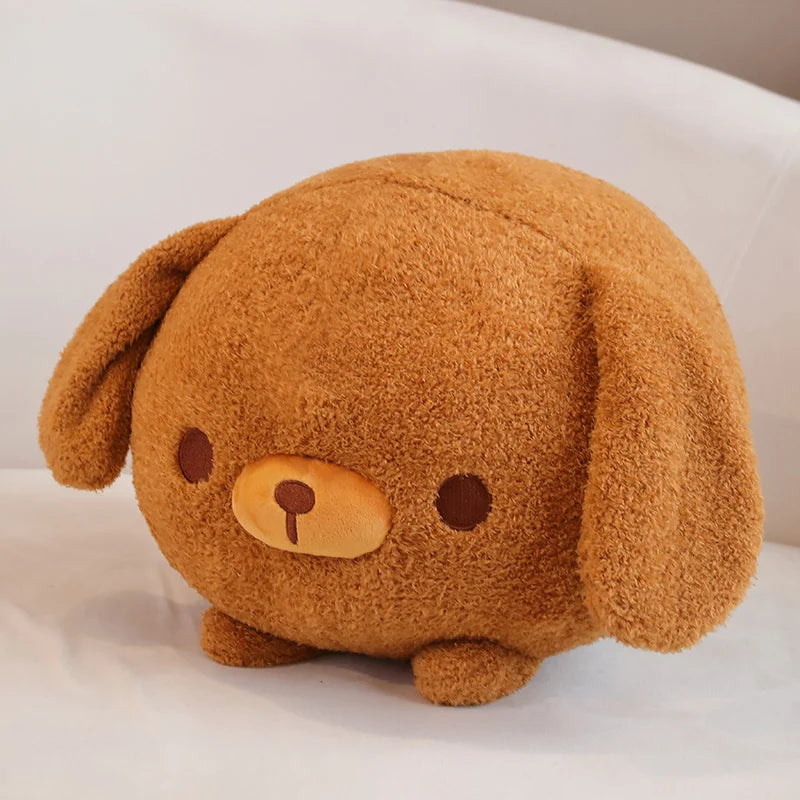 Kawaii Chubby Dog Plush Toy – Soft Cartoon Puppy Stuffed Pillow for Kids and Baby Gifts
