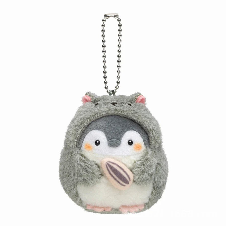 Kawaii Koupen Chan Penguin Plush Keychain Pendant Gift