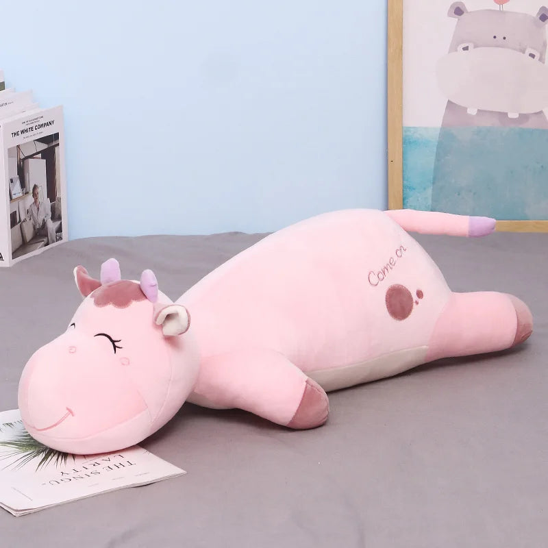 cute large mollusk plush toy doll unicorn dinosaur duck cow shiba inu animal pillow