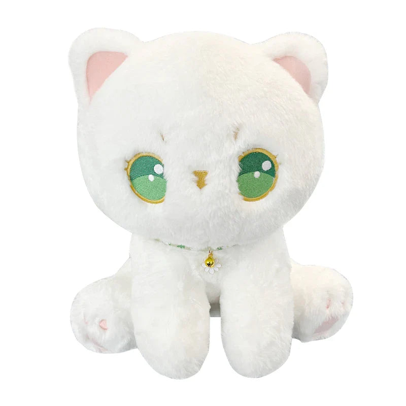 Elegant White Cat Plush – A Touch of Whimsy in Every Hug