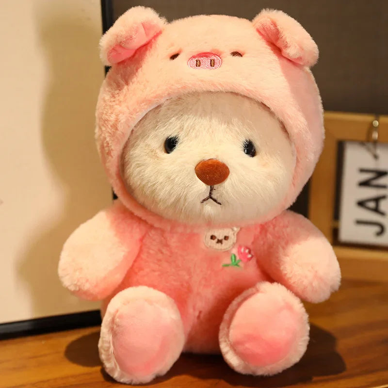 Kawaii Giant Bear Cosplay Panda Doll Creative Plush Toy Cartoon Zoo Animal Plushie