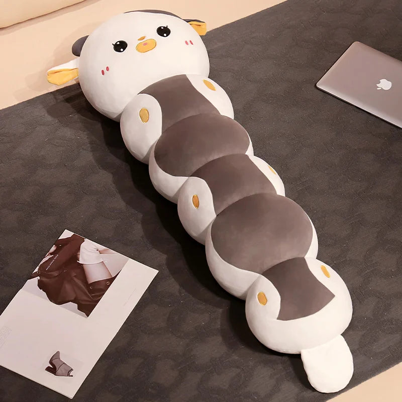 Kawaii Long Sleeping Pillow – Cat, Koala & Elephant Plush Companions for Dreamy Rest