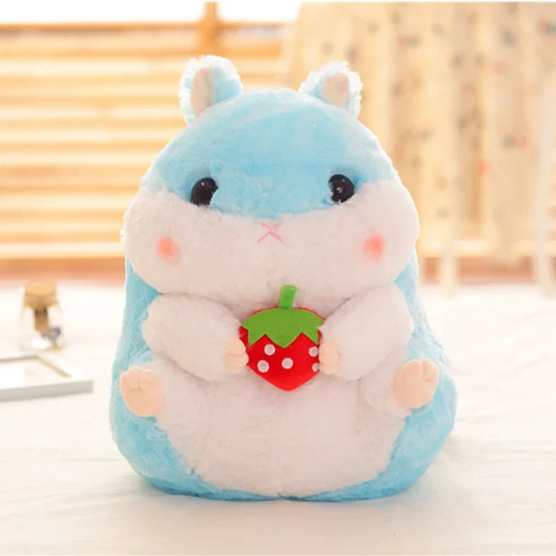 Cute Cartoon Holding Snacks Hamster Plush Toy