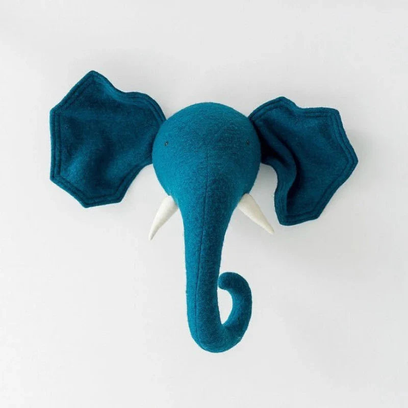 Zebra Elephant Giraffe Wall Decor for Kids