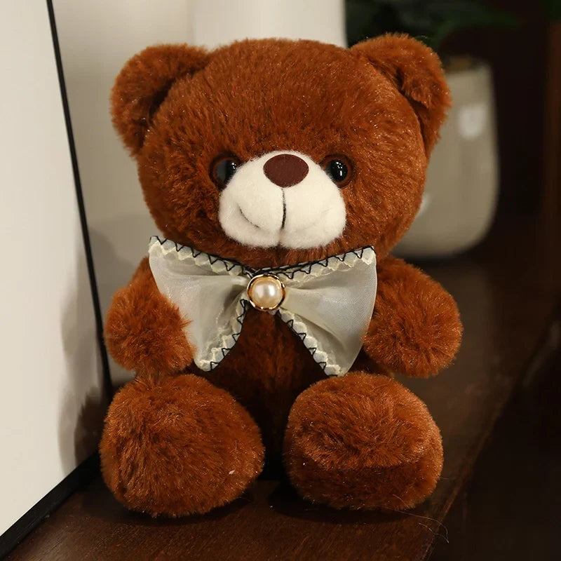 Hot Christmas Bear Kawaii Teddy Bear Plush Toys Stuffed Cute Bow Tie Doll Boys&Girls Valentine'S Gift Kids Baby Christmas Gift