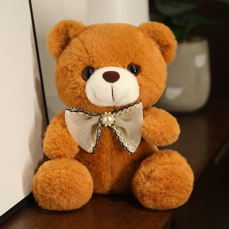 Hot Christmas Bear Kawaii Teddy Bear Plush Toys Stuffed Cute Bow Tie Doll Boys&Girls Valentine'S Gift Kids Baby Christmas Gift