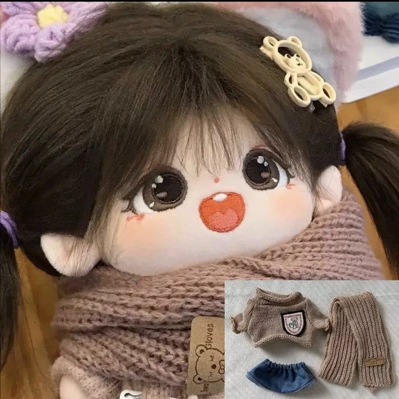 Cute IDol Doll Anime Plush Chibi Characters Star Dolls Stuff Toy