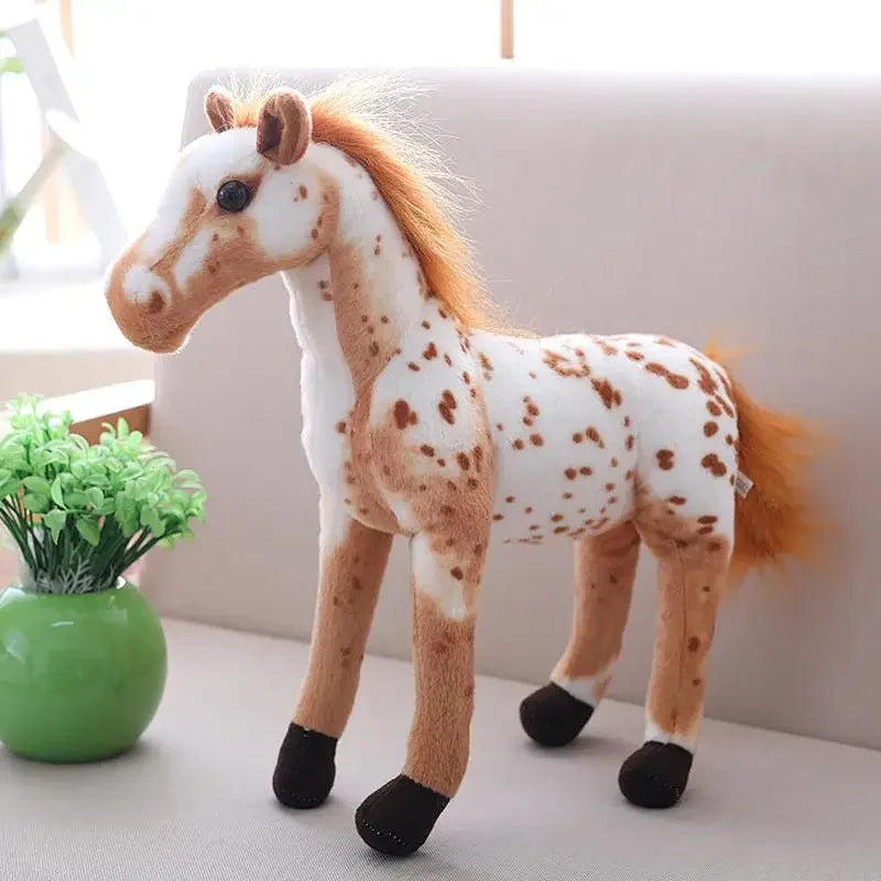 Zebra Plush Animal Crossing Soft Giant Stuffed Horse Realistic  eSweaty Horse