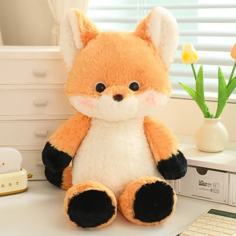 Kawaii Running Wolf Plush Toy – A Soft Adventure Buddy