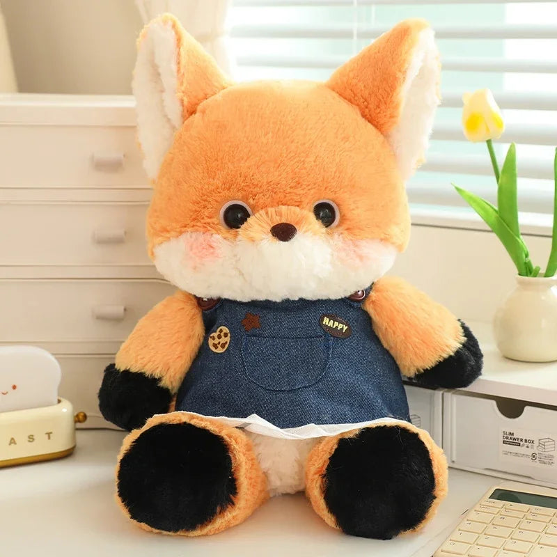 Kawaii Running Wolf Plush Toy – A Soft Adventure Buddy