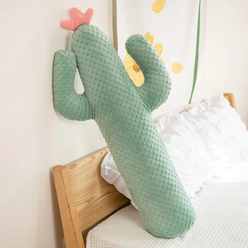 Giant Cactus Throw Pillow – Wrap Yourself in Calm and Cuddles