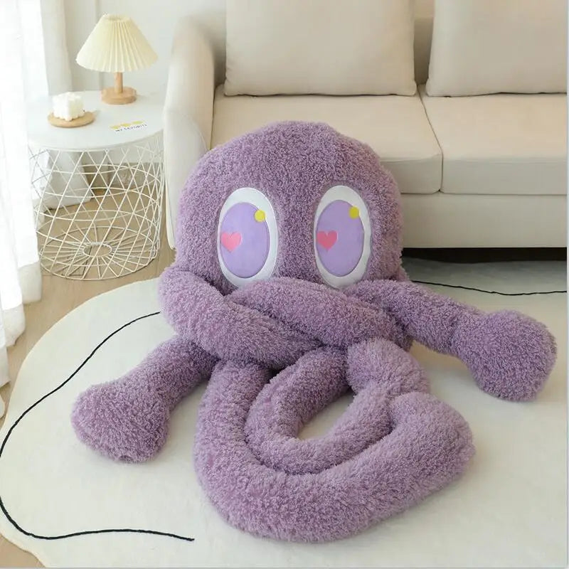Giant Cozy Fuzzy Extra Soft Octopus Stuffed Toy Lifelike Sea Animal Octopuses Plush