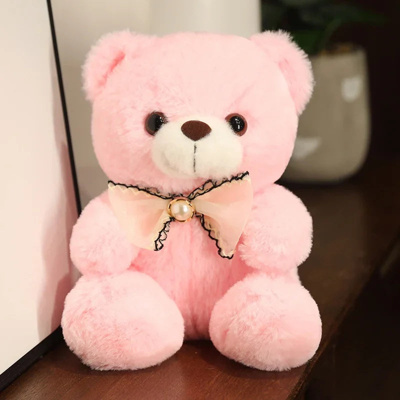 Hot Christmas Bear Kawaii Teddy Bear Plush Toys Stuffed Cute Bow Tie Doll Boys&Girls Valentine'S Gift Kids Baby Christmas Gift
