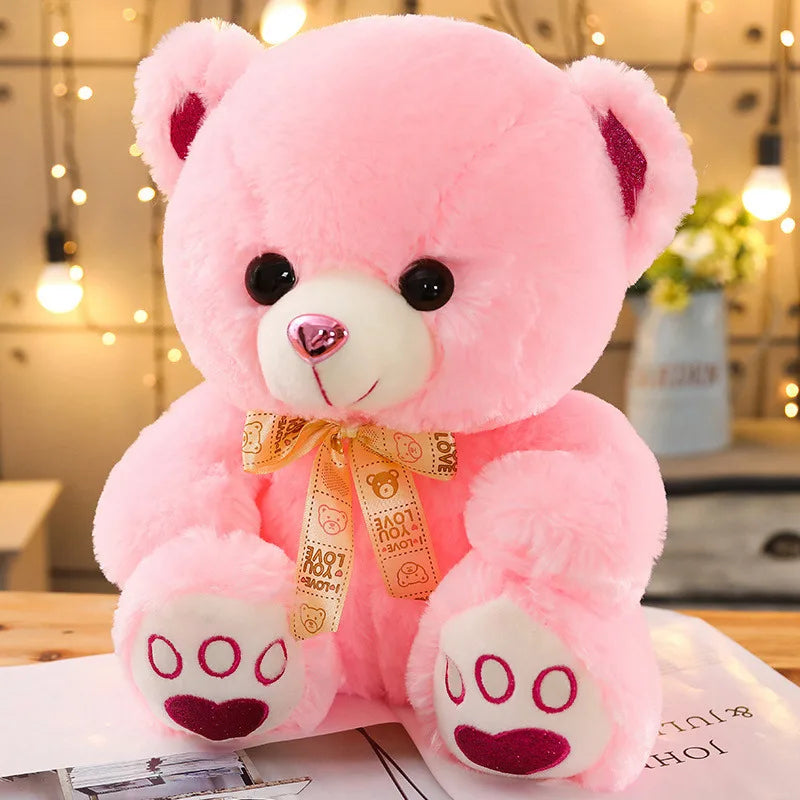 Big Huggale High Quality Teddy Bear with Bow Toy Cute Teddy