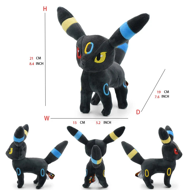 Leafeon Vaporeon Glaceon Sylveon Plush Toys – Where Fantasy Meets Cuddles