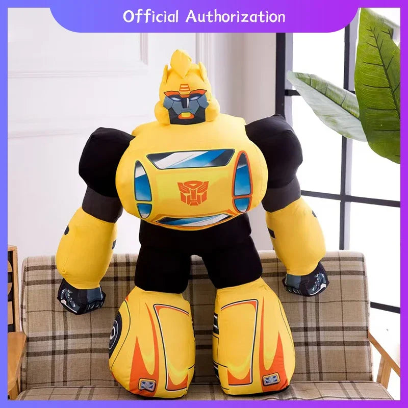 Transformers Autobots Optimus Prime Megatron Bumblebee Plush Toy Cartoon Stuffed