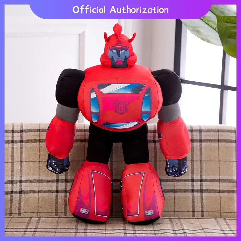 Transformers Autobots Optimus Prime Megatron Bumblebee Plush Toy Cartoon Stuffed