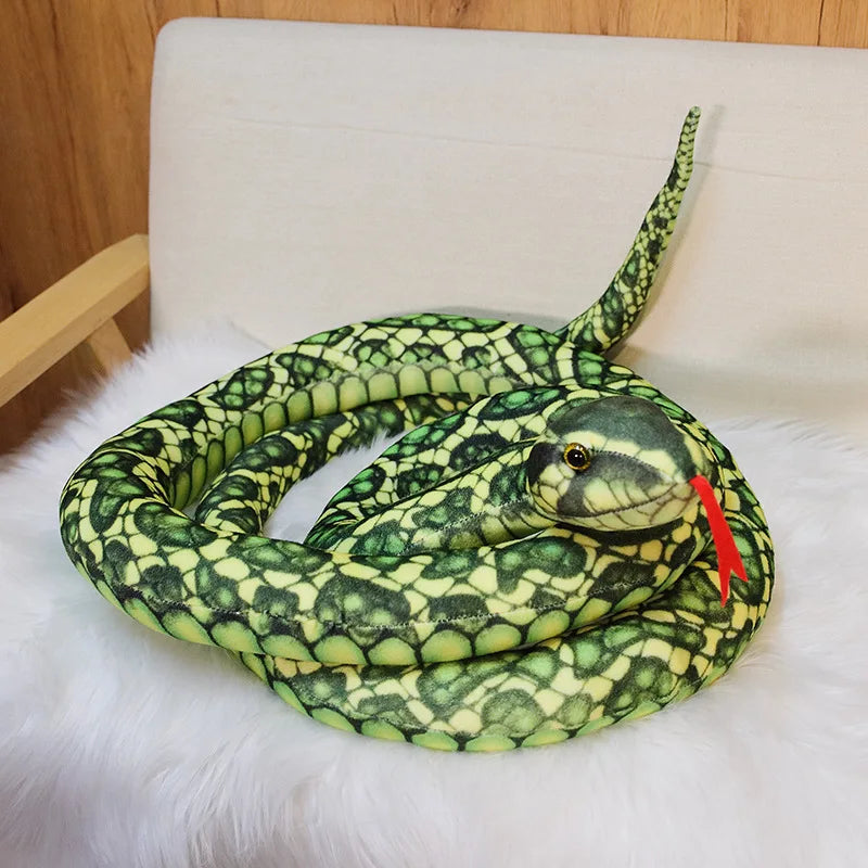 Long Soft Snake Plushie – Your Comfort Coil of Happiness