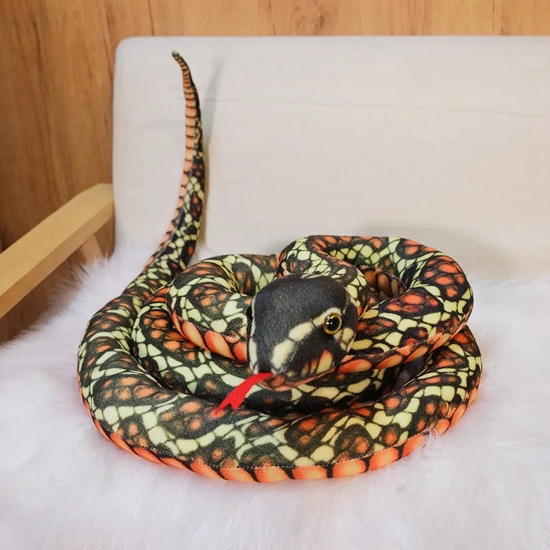 Long Soft Snake Plushie – Your Comfort Coil of Happiness