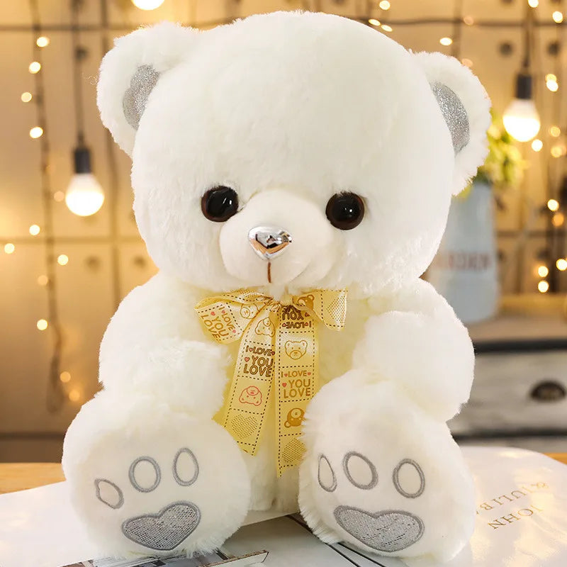 Big Huggale High Quality Teddy Bear with Bow Toy Cute Teddy