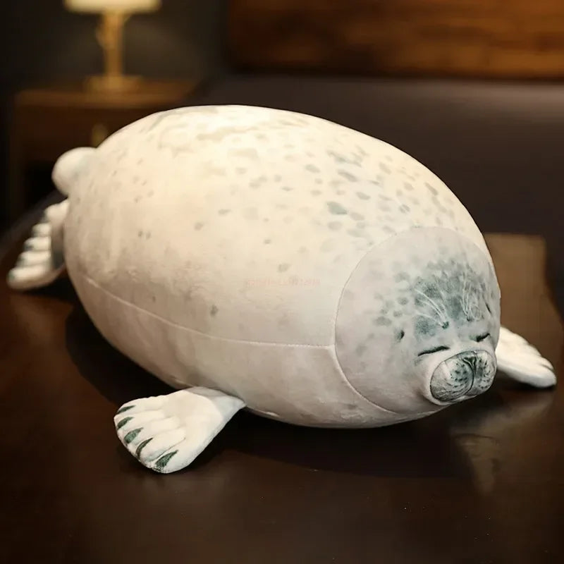 Seal Plush Toy A Hugable Chunky Sea Friend Just for You