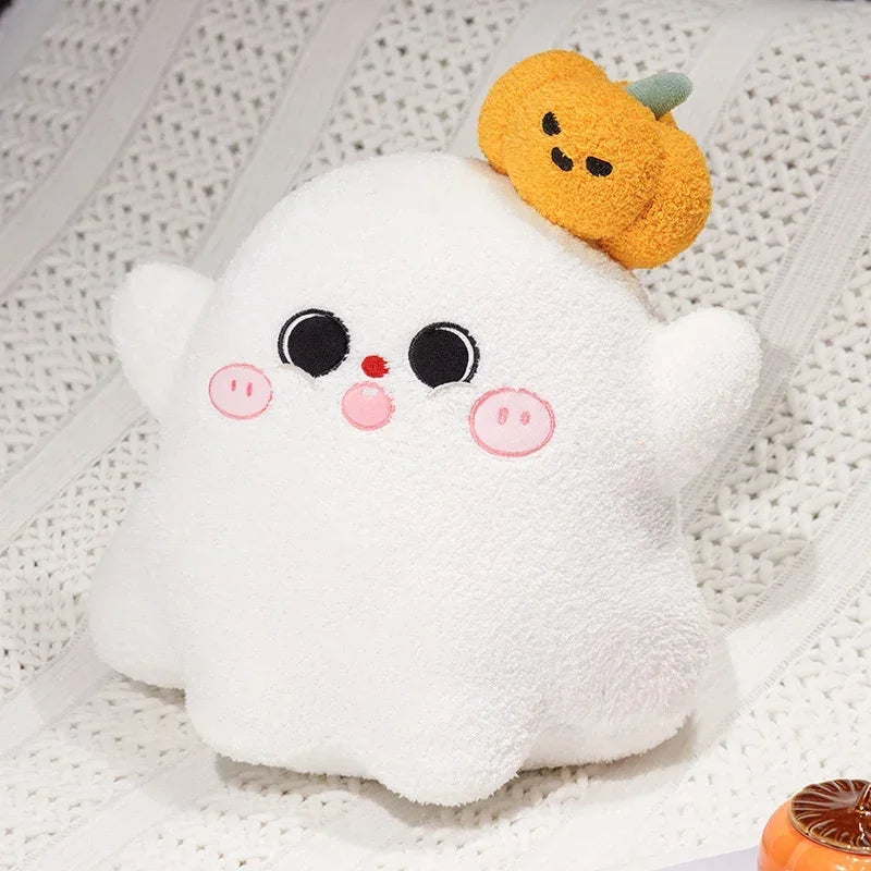 Spoofing Ghost Pumpkin Plush Toys Halloween Decoration Stuffed Animal Doll Creative Evil Throw Pillow Party Holiday Gift Present