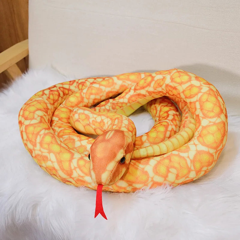 Long Soft Snake Plushie – Your Comfort Coil of Happiness
