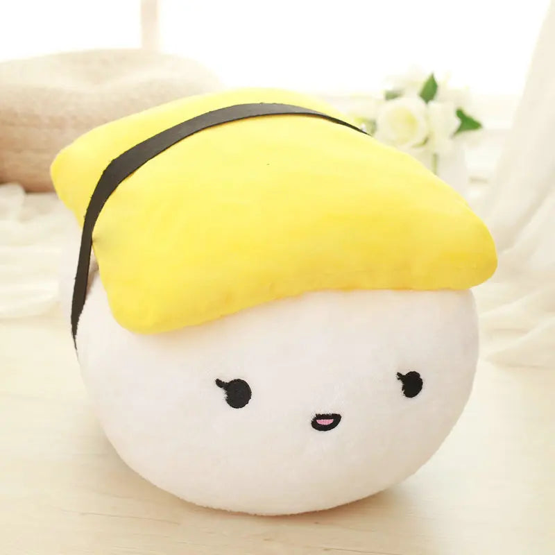 Stuffed Tuna Sushi Pillow – A Cozy Slice of Japan for Your Heart and Home