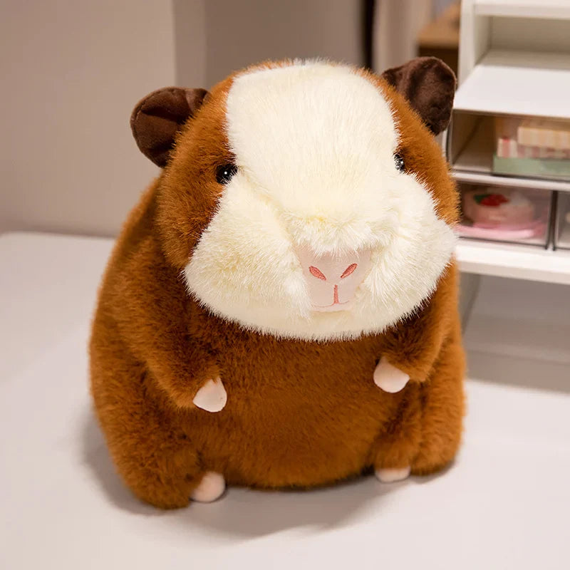 Guinea Pig Plush Simulation Guinea Pig Animal Plush Stuffed Doll Toy Theme Party Birthday Christmas Decoration Kids Birthday Gif